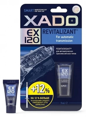 Revitalizantas Xado EX120 automatinėms pavarų dėžėms