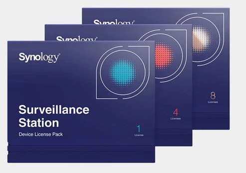 SOFTWARE LIC /SURVEILLANCE/STATION PACK8 DEVICE SYNOLOGY | LICENCEPACK8DEVICE