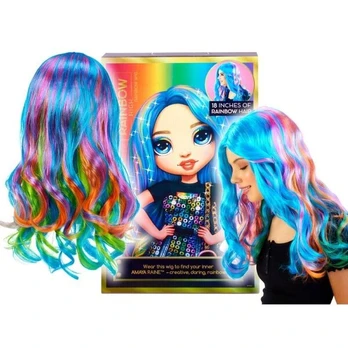 Perukas Rainbow High - Amaya Raine Wig