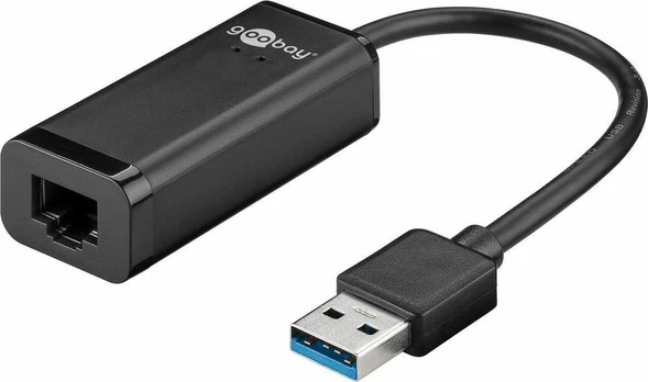 Adapterio RJ45 1Gbps lizdas prie USB 3.0 Goobay kištuko