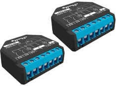 Shelly Relais "Plus 2PM" WLAN max. 16A 2 Kanäle BT Messfunktion Unterputz 2- pack kaina