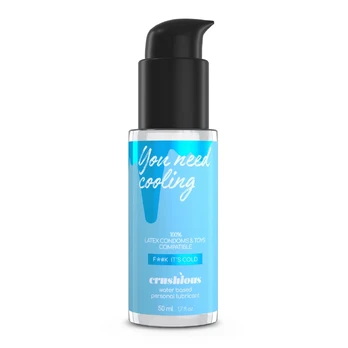 Švelnus vėsinamasis lubrikantas „Crushious“, 50 ml