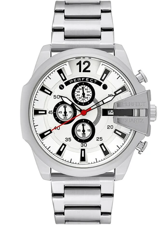Vyriškas laikrodis PERFECT M513CH-01 - CHRONOGRAF (zp387b) + BOX