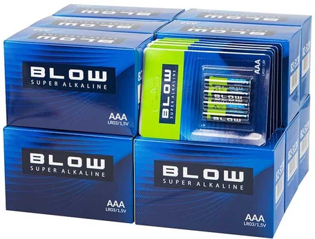 Bateria BLOW SUPER ALKALINE AAA LR3 blister karton