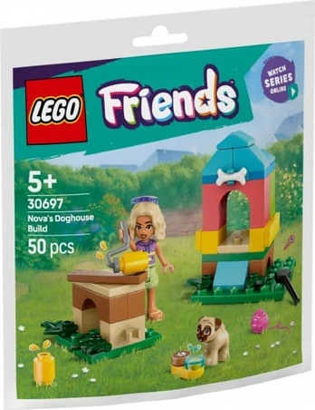 LEGO Friends 30697 Nova šuns namelio statyba
