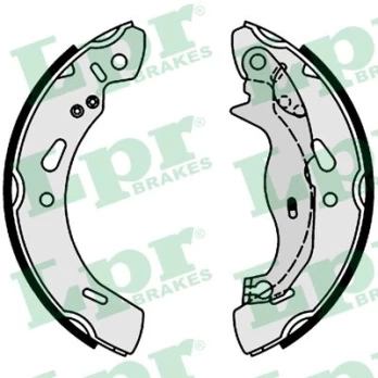 LPR LPR01004 Brake shoe set