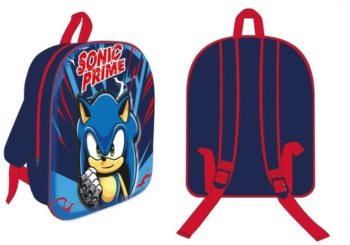 Sonic the Hedgehog Chaos Dash 3D kuprinė, krepšys 30 cm