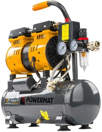 Betepalinis oro kompresorius PowerMat PM-KBO-6T (PM1282)