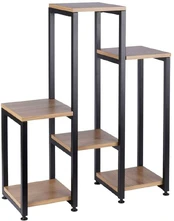 6 pakopų metalinis gėlynas, 80cm kaina