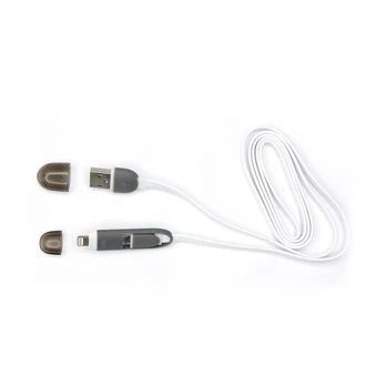 Sbox 2IN1W USB-- Micro USB+IPH.5 M/M 1M white