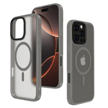 "Mocco Signature MagSafe" galinis dėklas "Apple iPhone 16 Plus