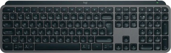 Klaviatūra Logitech MX Keys S (EN/RUS) Graphite 920-011587RUS