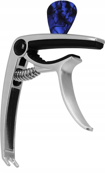 Kapodasteris Musicmate Mm-a6 Tuneclip, sidabrinis
