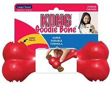 Žaislas šuniui Kong Goodie Bone, 22 cm, raudonas, L kaina