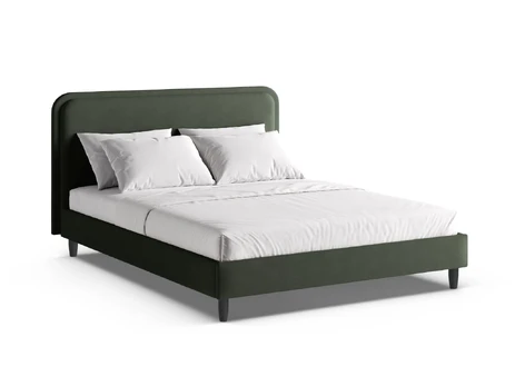 Bed With Headboard, "Aveline", 155x214x117 Made in Europe