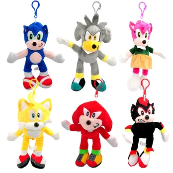 Raktų pakabukas ežys "Sonic" : Spalva - Raudona