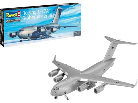 Boeing C-17A Globemaster III surenkamas modelis 1:144