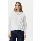 Tommy Jeans Džemperis Flag DW0DW19729 Balta Regular Fit