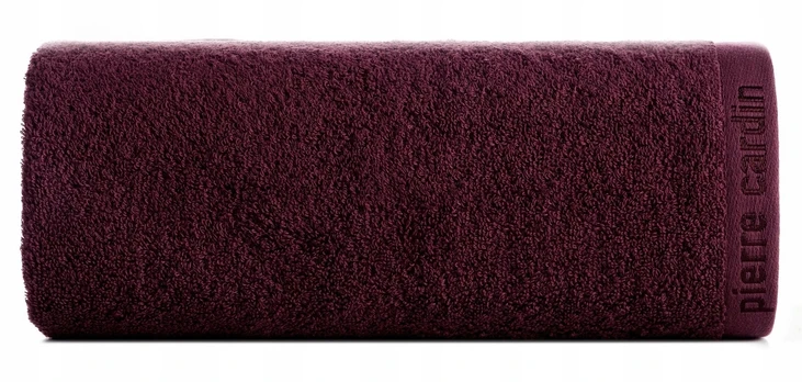 Vonios rankšluostis Pierre Cardin Evi, bordo, 50 cm x 30 cm