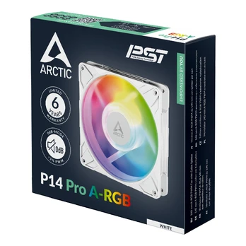 ARCTIC Lüfter P14 Pro A-RGB (Baltas)