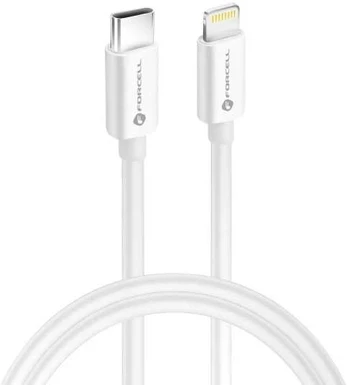Forcell USB-C til Lightning - dertified by Apple - 30W power delivery - 1 m