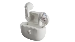 Ausinės Skullcandy Rail True Wireless Bone/Orange Glow kaina