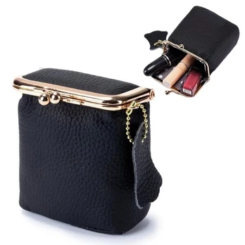 Odinė moteriška kosmetinė , Black
