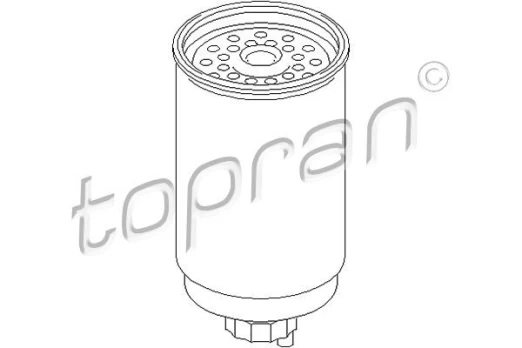 Kuro filtras TOPRAN 300 352