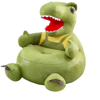 Vaikiškas pufas/kėdė - Žalias DINO