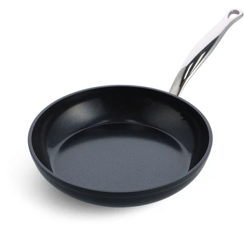 Green Pan Žalias Pan Keptuvė Greenpan GreenPan Barcelona Pro Frying Pan 24cm Juodas