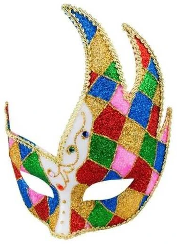 Boland Traciks Venice Jester halvmaske