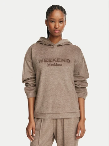 Weekend Max Mara Džemperis Vetrino 2625926012 Šviesiai ruda Regular Fit