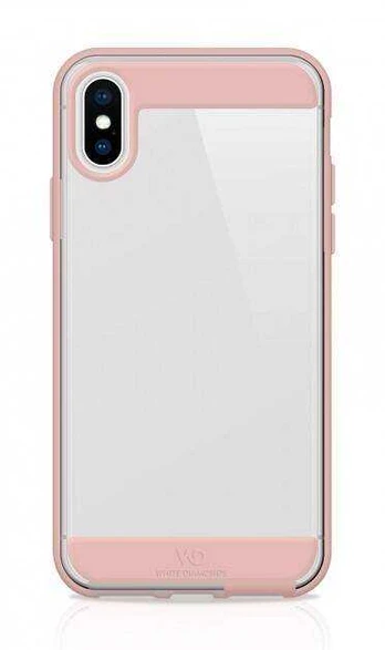 White Diamonds HAMA Baltas DIAMONDS "INNOCENCE CLEAR" GSM CASE FOR IPHONE XS MAX, ROSE GOLD