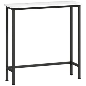 Konsolinis stalas, 75x24x76 cm, reguliuojamos kojelės, 1 vnt