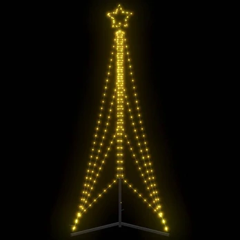 LED Kalėdų eglutė 483 LED Šiltai Balta 240 cm