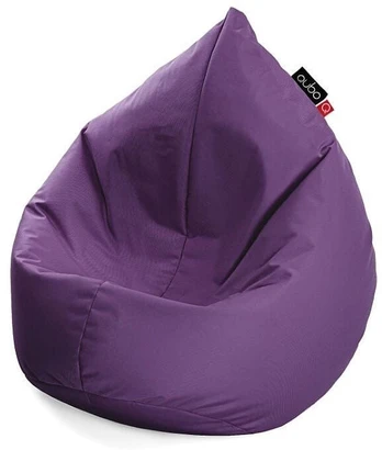 Sėdmaišis Drizzle Drop Plum Pop Fit, violetinis, 120 l