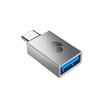 CHERRY 61710036, USB-A, USB-C, sidabrinis