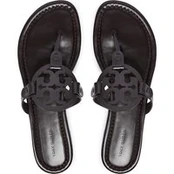 Tory Burch Šlepetės per pirštą 174875 Ruda