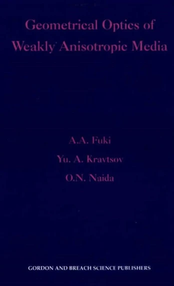 Geometrical Optics of Weakly Anisotropic Media