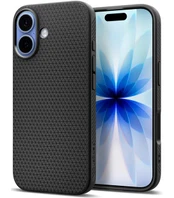 Dėklas Spigen Liquid Air iPhone 17 matte juodas