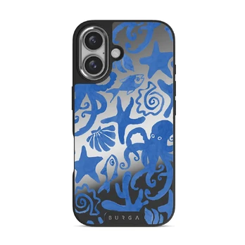 Nera - iPhone 16 Case, Elite Mirror Dark (MagSafe) / Silver