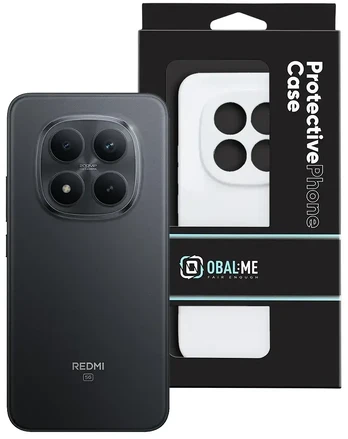 Dėklas OBAL:ME Glossy phone case for Redmi Note 15 Pro+ 5G baltas