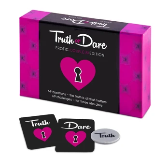 Tease & Please Truth or Dare Couples Game 69 Challenges EN Edition