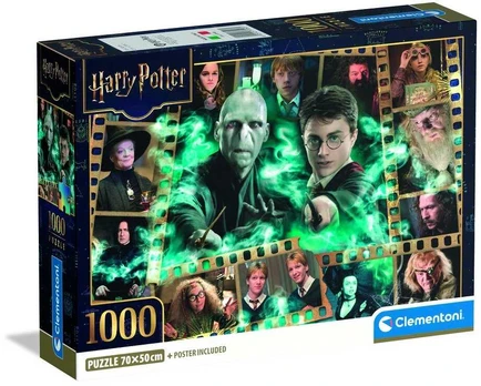 Clementoni CLE puzzle 1000 Compact HarryPotter 37048
