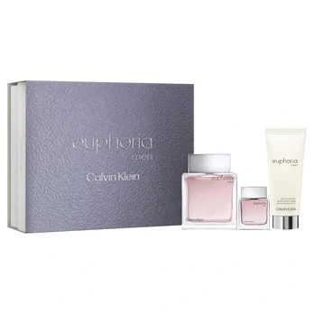 SET CALVIN KLEIN Euphoria Men EDT spray 100ml + EDT spray 15ml + ASB 100ml