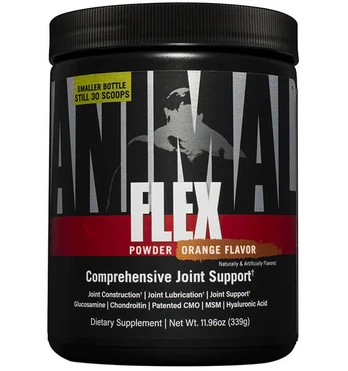Universal Animal FLEX Powder, Blue Raspberry, 30 serv