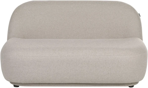 Beliani Dvivietė sofa LOVBERG, smėlio spalvos
