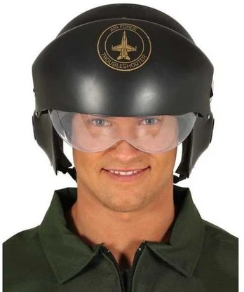 Fiesta Jagerpilot hjelm