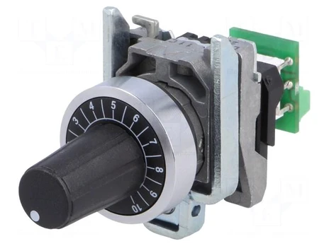 Potentiometer | 22mm | Harmony XB4 | -40÷70°C | Illumin: none | Ø22mm