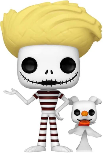 Funko POP figure Disney Nightmare Before Christmas Jack with Zero